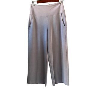 Athleta Seasoft Wide Leg Crop Pants In Tinsel Purple Size XS